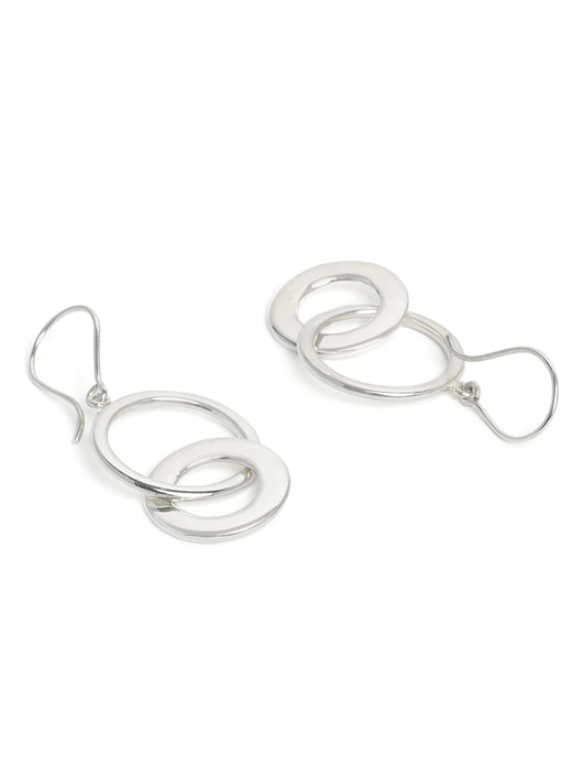 Layered Hoops Earrings pair