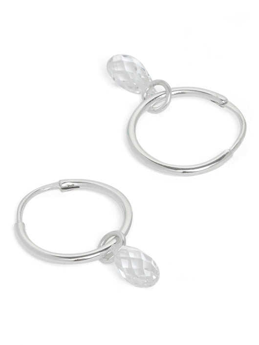 Swarovski crystal earrings pair