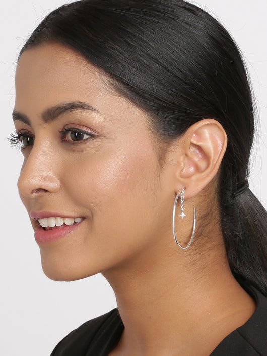 sparkle earrings girl
